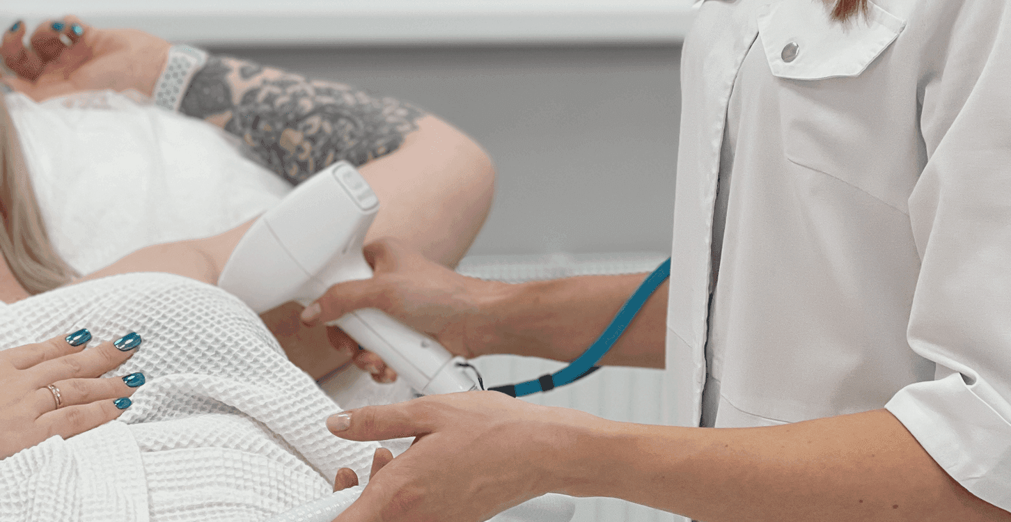 процедура лазерной эпиляции на аппарате Diolaze XL в Калининграде